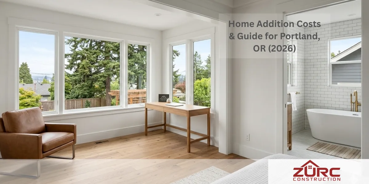 Home Addition Costs & Guide for Portland, OR (2026) - Zurc Construction Portland Oregon