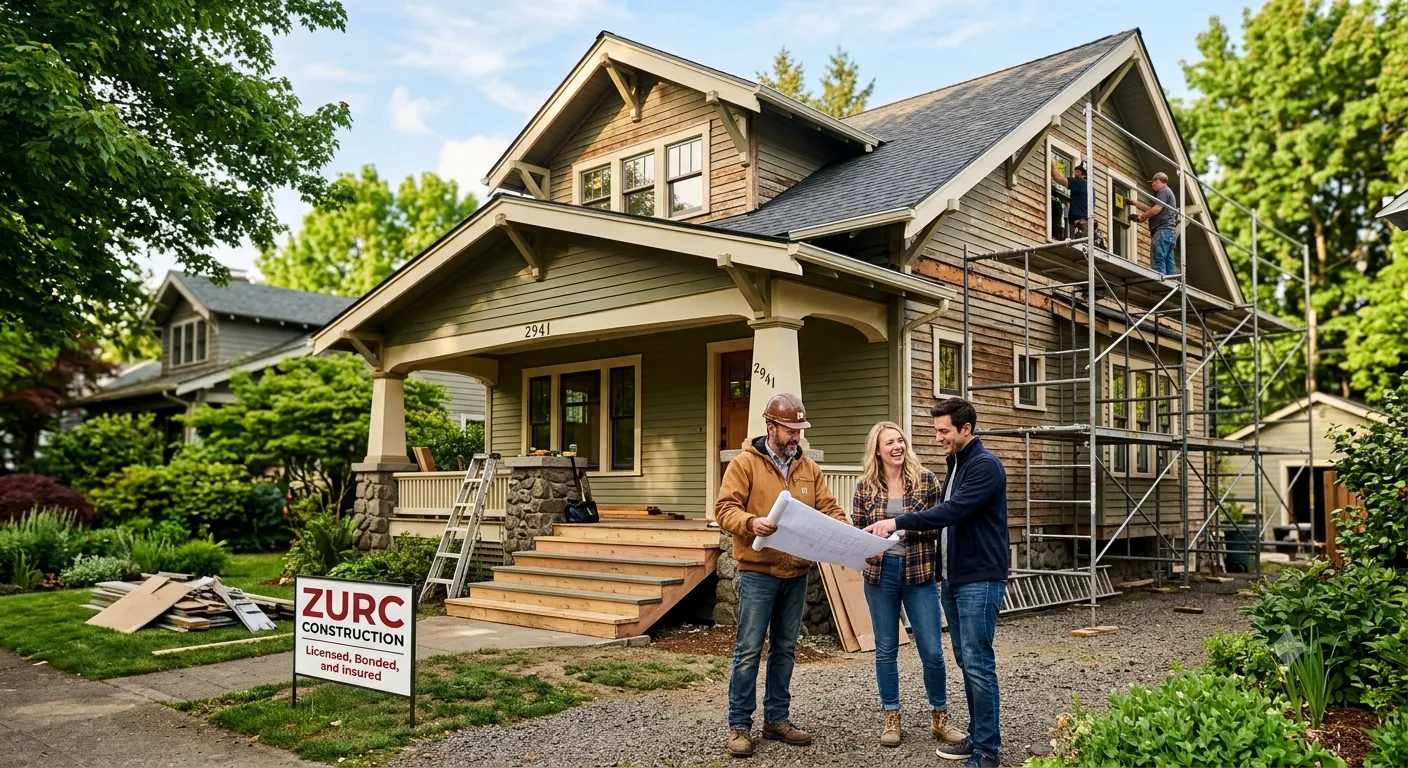 FHA 203k Rehab Loan Contractors in Portland, OR (2026 Guide) - Zurc Construction Portland Oregon