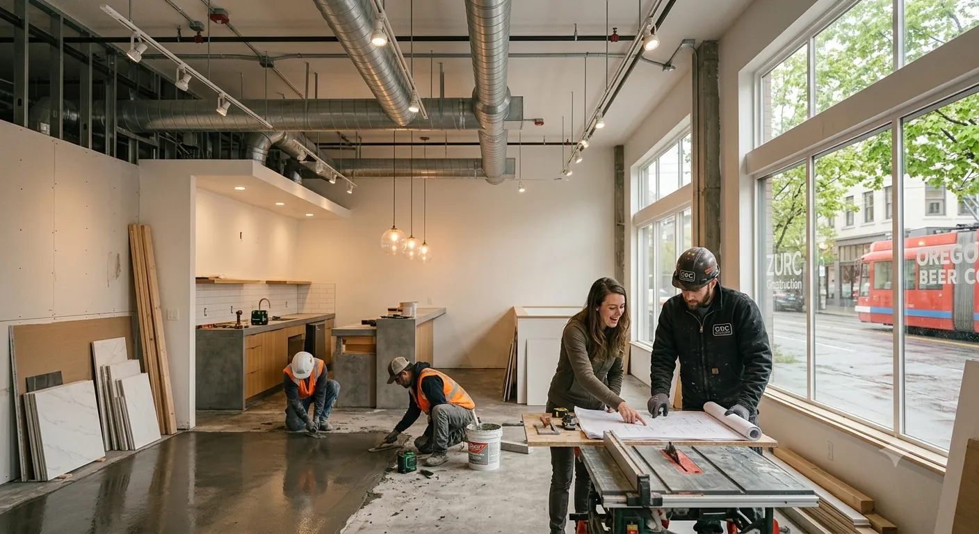 Commercial Remodeling Contractor Portland, OR — Small Business Renovations (2026) - Zurc Construction Portland Oregon