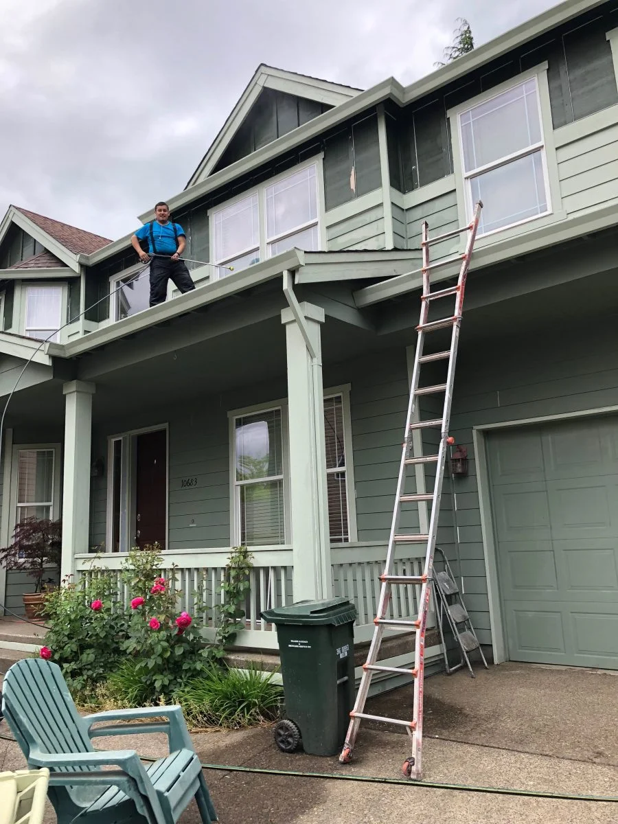 Exterior House Painting — SE Portland, Oregon photo 1