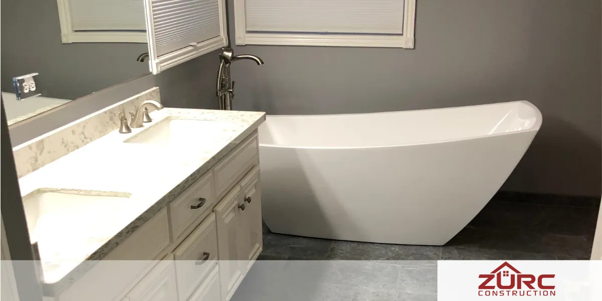 Primary Bathroom Remodel in Portland, OR — Before & After - Zurc Construction Portland Oregon